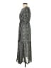 Assorted Brands 100% Polyester Paisley Gray Casual Dress Size S - photo 5