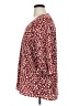 Bobeau 100% Polyester Red 3/4 Sleeve Blouse Size XL - photo 5