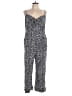 J.Crew Animal Print Blue Jumpsuit Size 16 - photo 1