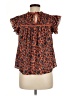 Ulla Johnson Orange Short Sleeve Blouse Size 8 - photo 2