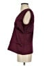 EXQUISE Burgundy Sleeveless Blouse Size 4 - photo 5