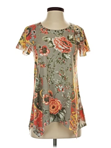 Style&Co Short Sleeve Blouse (view 1)