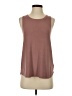 Athleta Brown Sleeveless T-Shirt Size S - photo 1