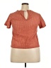 Assorted Brands 100% Cotton Orange Short Sleeve Top Size XXL - photo 2
