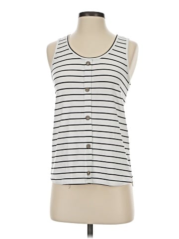 Pink Clover Sleeveless Top (view 1)