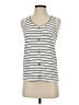 Pink Clover White Sleeveless Top Size S - photo 1