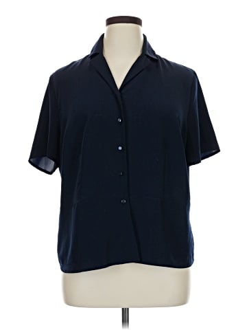 Karen Scott Short Sleeve Blouse (view 1)