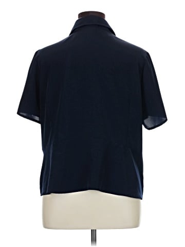 Karen Scott Short Sleeve Blouse (view 2)