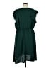 Unbranded 100% Polyester Solid Green Casual Dress Size XL (estimated) - photo 2