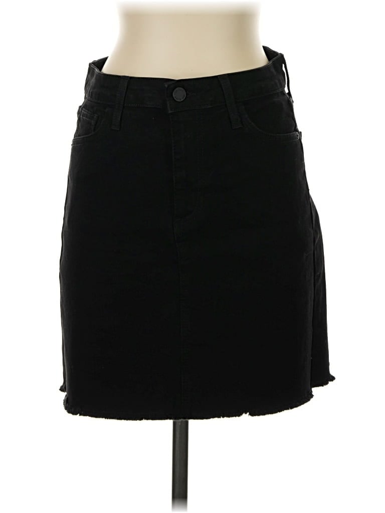 Pre-owned Just Black Denim Skirt In Black