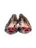 J.Crew Floral Blue Flats Size 7 1/2 - photo 2