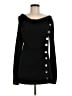 Patty Boutik Black Long Sleeve Henley Size M - photo 1
