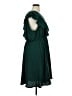 Unbranded 100% Polyester Solid Green Casual Dress Size XL (estimated) - photo 4