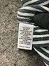 Liz Claiborne 100% Rayon Stripes Silver Short Sleeve Blouse Size XXL - photo 8