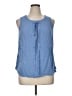 ModCloth 100% Rayon Blue Sleeveless T-Shirt Size 1X - photo 1