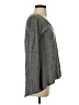 Sun & Shadow Gray Long Sleeve Top Size S - photo 4