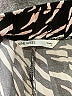 Nine West 100% Rayon Animal Print Black Shorts Size L - photo 3