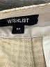 Wishlist 100% Polyester Checkered-gingham Yellow Shorts Size M - photo 3