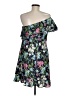 Chelsea28 100% Polyester Tropical Blue Cocktail Dress Size 8 - photo 2