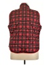 J.Crew Factory Store 100% Polyester Plaid Red Vest Size 2X - photo 2