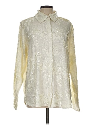 Gold Hawk Long Sleeve Blouse (view 1)