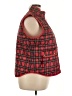 J.Crew Factory Store 100% Polyester Plaid Red Vest Size 2X - photo 4