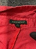 For Cynthia 100% Linen Red 3/4 Sleeve Button-Down Shirt Size M - photo 7