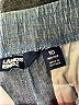Lands' End Chevron-herringbone Gray Shorts Size 10 - photo 3