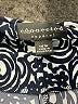 Connected Apparel 100% Polyester Print Blue Casual Dress Size 14 - photo 7