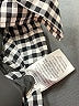 Foxcroft Houndstooth Black 3/4 Sleeve Button-Down Shirt Size 20 - photo 8