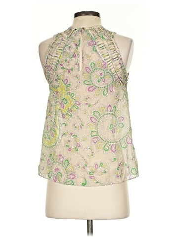 Leifnotes Sleeveless Silk Top (view 2)