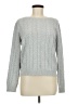 Lands' End 100% Cotton Chevron-herringbone Gray Pullover Sweater Size M - photo 1