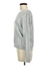 Lands' End 100% Cotton Chevron-herringbone Gray Pullover Sweater Size M - photo 5