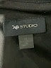 AB Studio 100% Polyester Solid Black Casual Dress Size XL - photo 7