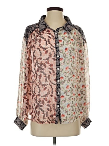 Free People Long Sleeve Blouse (view 1)