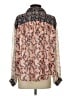 Free People 100% Polyester Paisley Ivory Long Sleeve Blouse Size S - photo 2