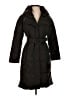 Cole Haan 100% Polyester Black Trenchcoat Size S - photo 1
