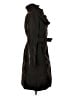 Cole Haan 100% Polyester Black Trenchcoat Size S - photo 4