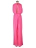 Sugar Lips Solid Pink Jumpsuit Size XS - photo 2