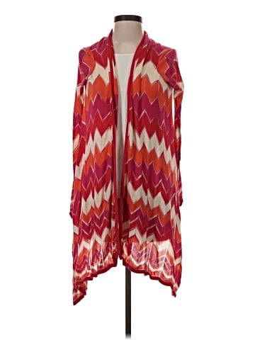 BCBGMAXAZRIA Silk Cardigan (view 1)