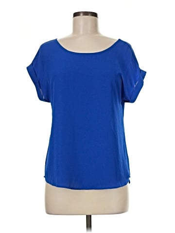 Pink Rose Short Sleeve Blouse (view 1)