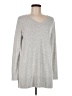 Ann Taylor LOFT Silver Pullover Sweater Size M - photo 1