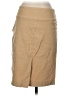 Theory Solid Tan Casual Skirt Size 4 - photo 2
