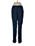 H&M 100% Polyester Paisley Blue Casual Pants Size 12 - photo 2