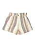 Rip Curl 100% Viscose Stripes Ivory Shorts Size S - photo 2