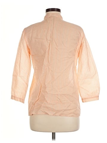 Theory 3/4 Sleeve Silk Top (view 2)