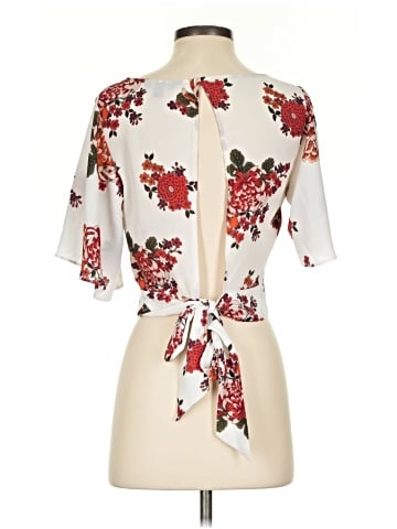 Express Outlet Short Sleeve Blouse (view 2)