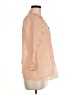 Theory Orange 3/4 Sleeve Silk Top Size M - photo 4