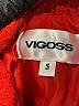 Vigoss 100% Polyester Red Cardigan Size S - photo 7
