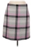 Talbots Plaid Gray Casual Skirt Size 6 - photo 1